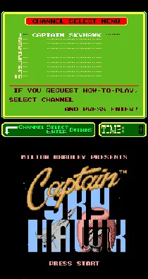 PlayChoice-10: Captain Sky Hawk screen shot title